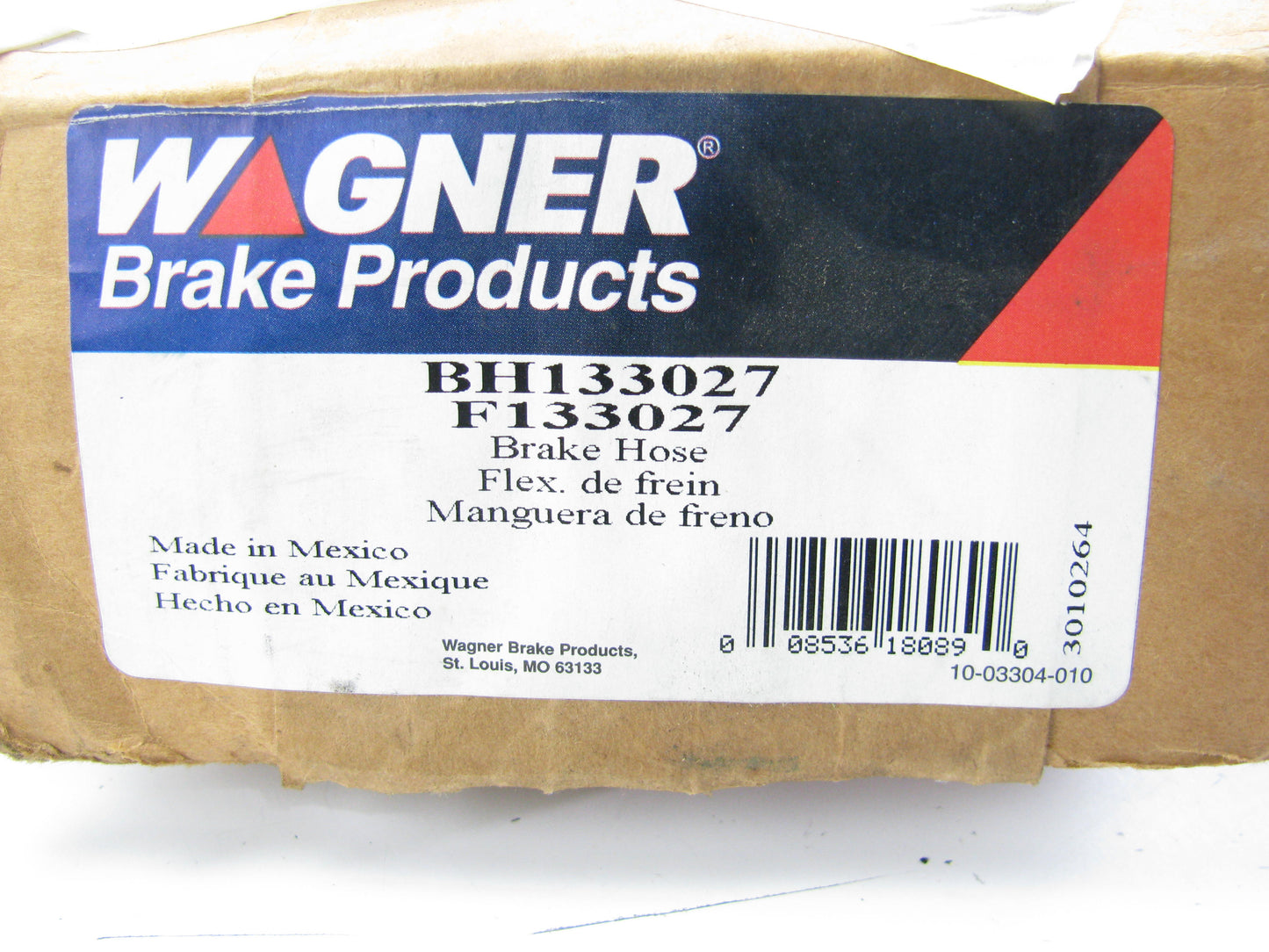 Wagner BH133027 Front Right Brake Hose For 1995-1997 Honda Civic Del Sol