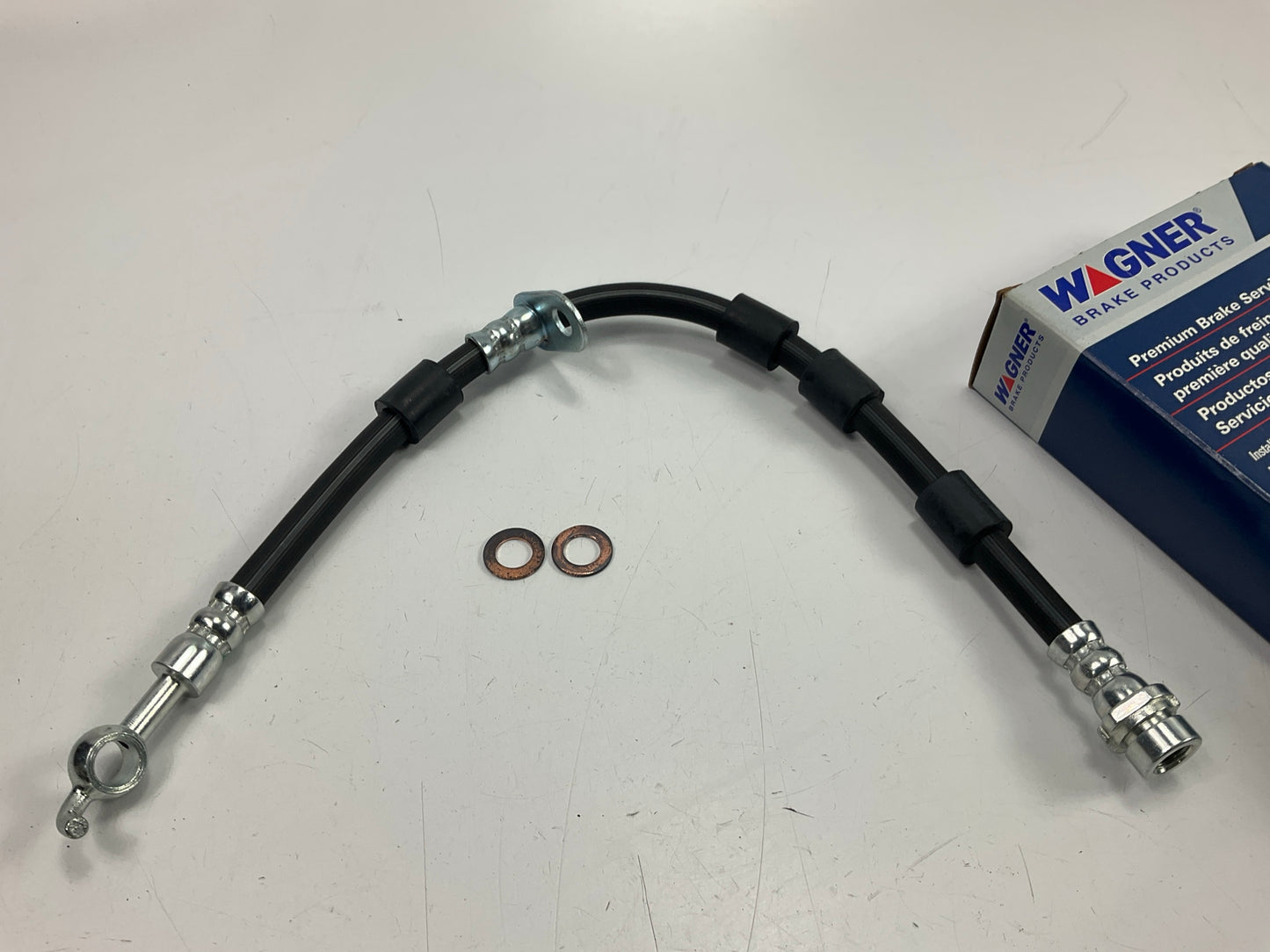 Wagner BH145171 Front Left Brake Hose For 2014-2019 Ford Fiesta