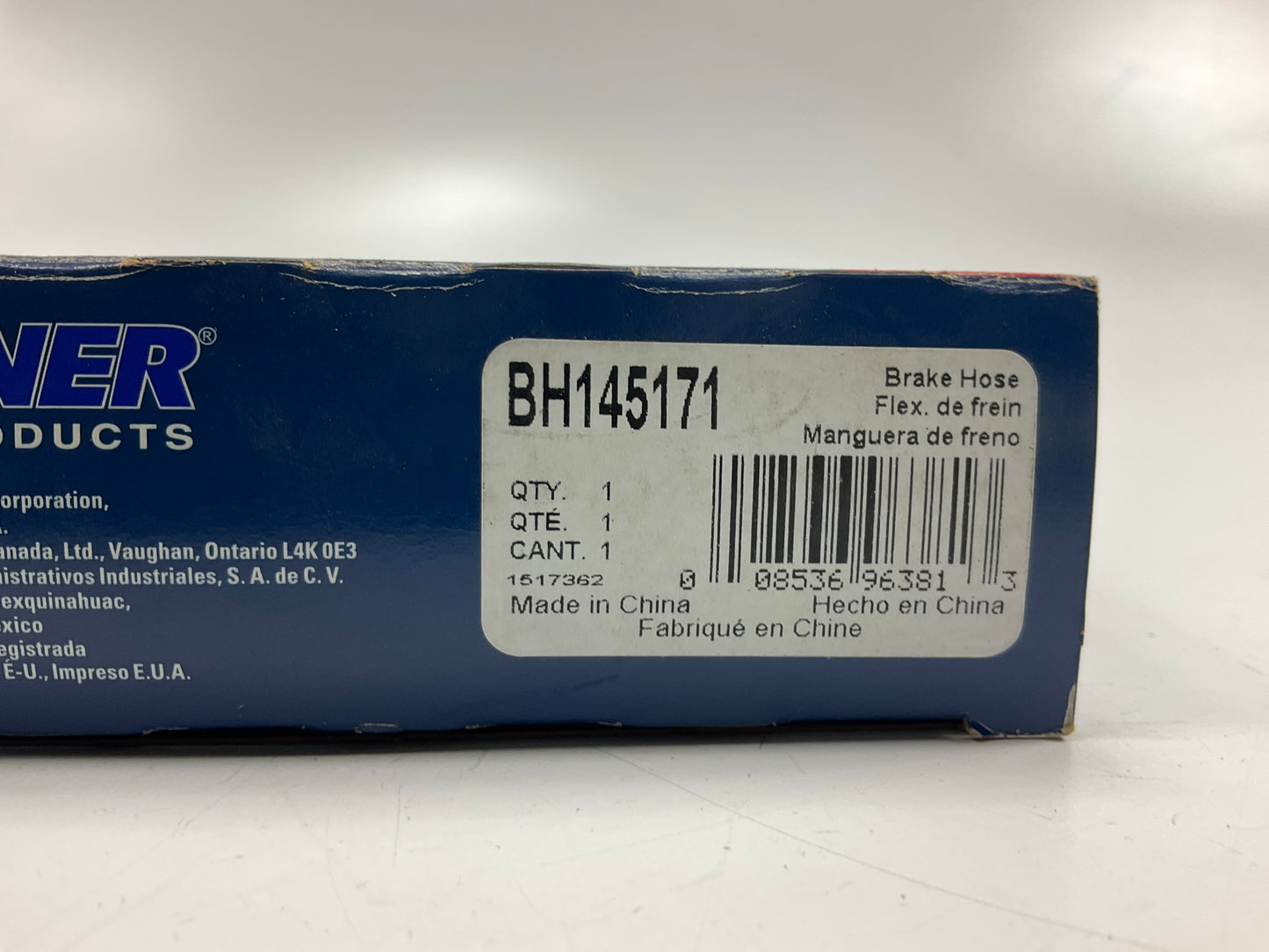 Wagner BH145171 Front Left Brake Hose For 2014-2019 Ford Fiesta
