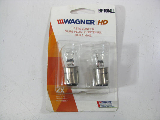 (2) Wagner BP1004LL Long Life Wedge Minature Lamp Light Bulb