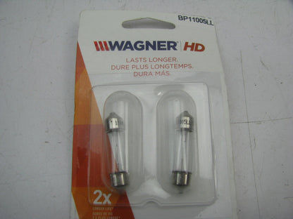 Wagner BP11005LL-2 Courtesy / License Plate Light Bulb - 2/Pack