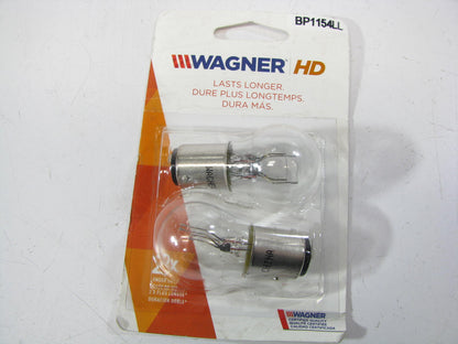 (2) Wagner BP1154LL Long Life Brake Tail Turn Signal Lamp Light Bulb