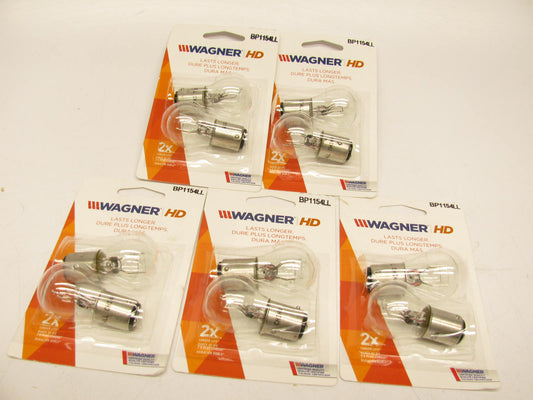 (10) Wagner BP1154LL Long Life Brake Tail Turn Signal Lamp Light Bulbs
