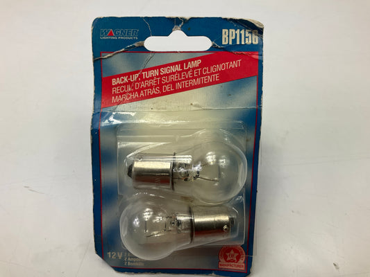 (2) Wagner BP1156 Back Up Turn Signal Light Bulb 12V