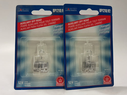 (2) Wagner BP1210/H2 Fog Light Lamp Light Bulb #1210/H2