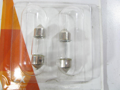 (2) Wagner BP12100LL Long Life Courtesy Dome Luggage Glove Box Light Lamp Bulb