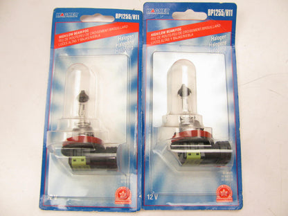 (2) Wagner BP1255H11 Halogen Dual Beam Headlamp Headlight Fog Bulb H11 55 Watt