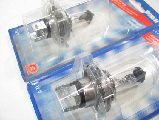 (2) Wagner BP1260H4 Halogen Motorcycle Headlight  Bulb H4 12V 60/55W