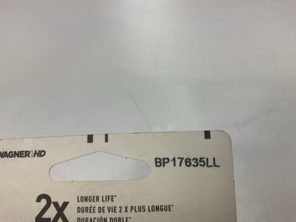 (2) Wagner BP17635LL Turn Signal Light Bulb, Long Life, # 17635