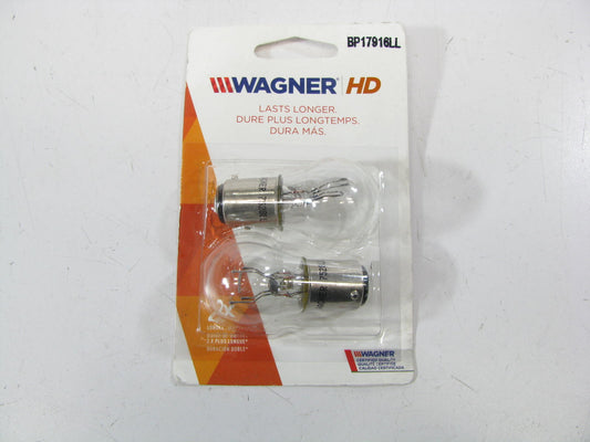 (2) Wagner BP17916LL Long Life Turn Signal Parking Tail Light Lamp Bulb