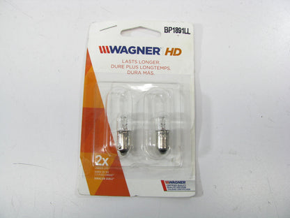 (2) Wagner BP1891LL Long Life Glove Box Light Lamp Bulb