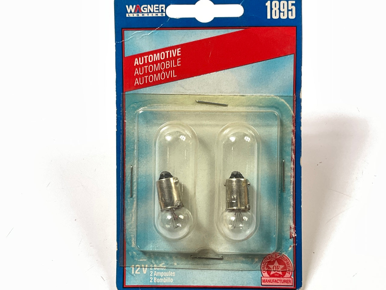 Wagner BP1895 Instrument Panel Lamp Light Bulb 1895 - 2 PACK