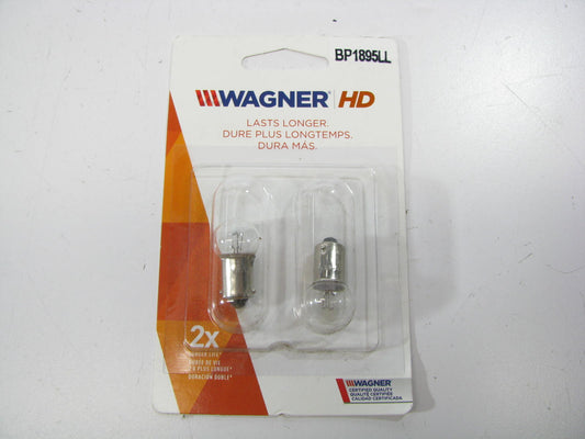 (2) Wagner BP1895LL Long Life Minature Light Lamp Bulb