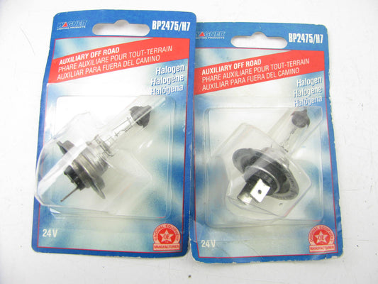 (2) Wagner BP2475H7 Halogen Headlight Light Bulb Capsules - 24 VOLTS, PAIR