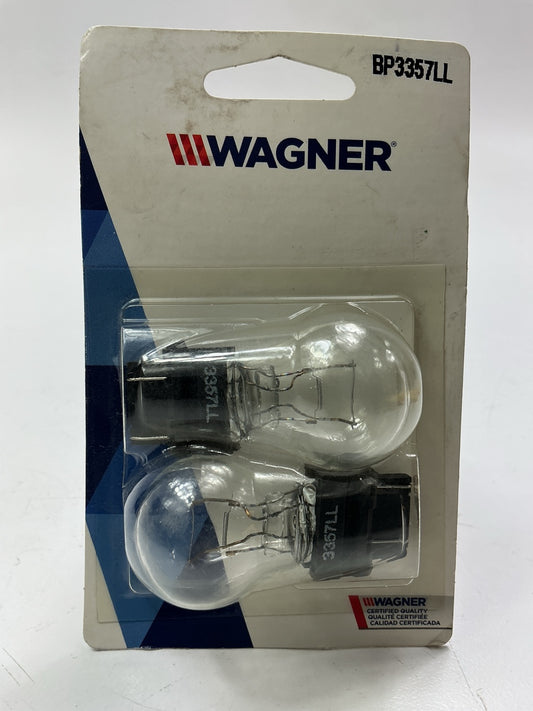 (2) Wagner BP3357LL Taillight Brake Light Bulb #3357LL