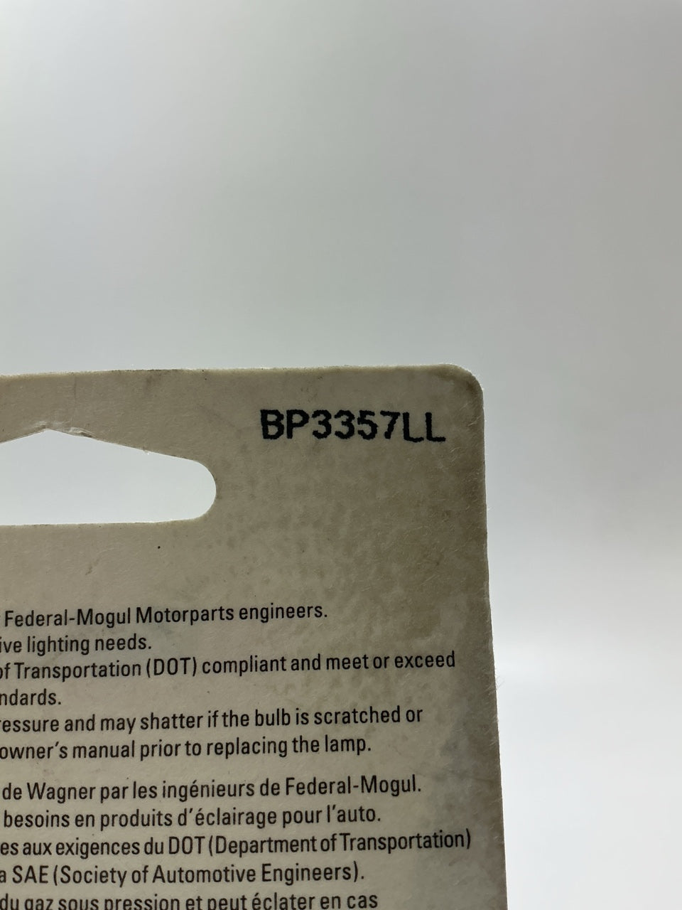 (2) Wagner BP3357LL Taillight Brake Light Bulb #3357LL