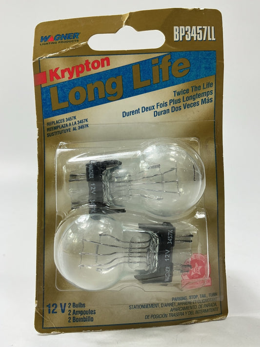 (2) Wagner BP3457LL Long Life Turn Signal Light Bulb #3457K