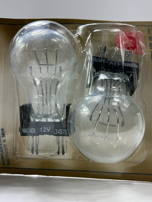 (2) Wagner BP3457LL Long Life Turn Signal Light Bulb #3457K