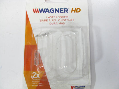 (2) Wagner BP37LL Long Life Wedge Minature Lamp Light Bulb