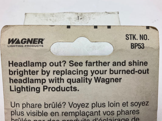 Wagner BP53 Instrument Panel Lamp Light Bulb 12V