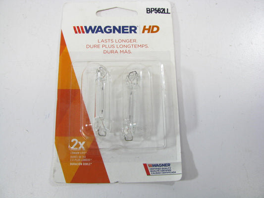 (2) Wagner BP562LL Long Life Minature Lamp Light Bulb
