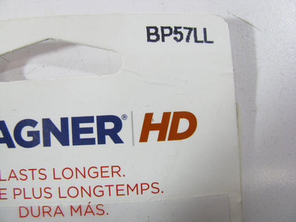 (2) Wagner BP57LL Long Life Instrument Panel Light Lamp Bulb # 57