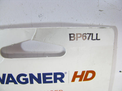 (2) Wagner BP67LL Long Life Turn Signal License Plate Parking Light Lamp Bulb 67