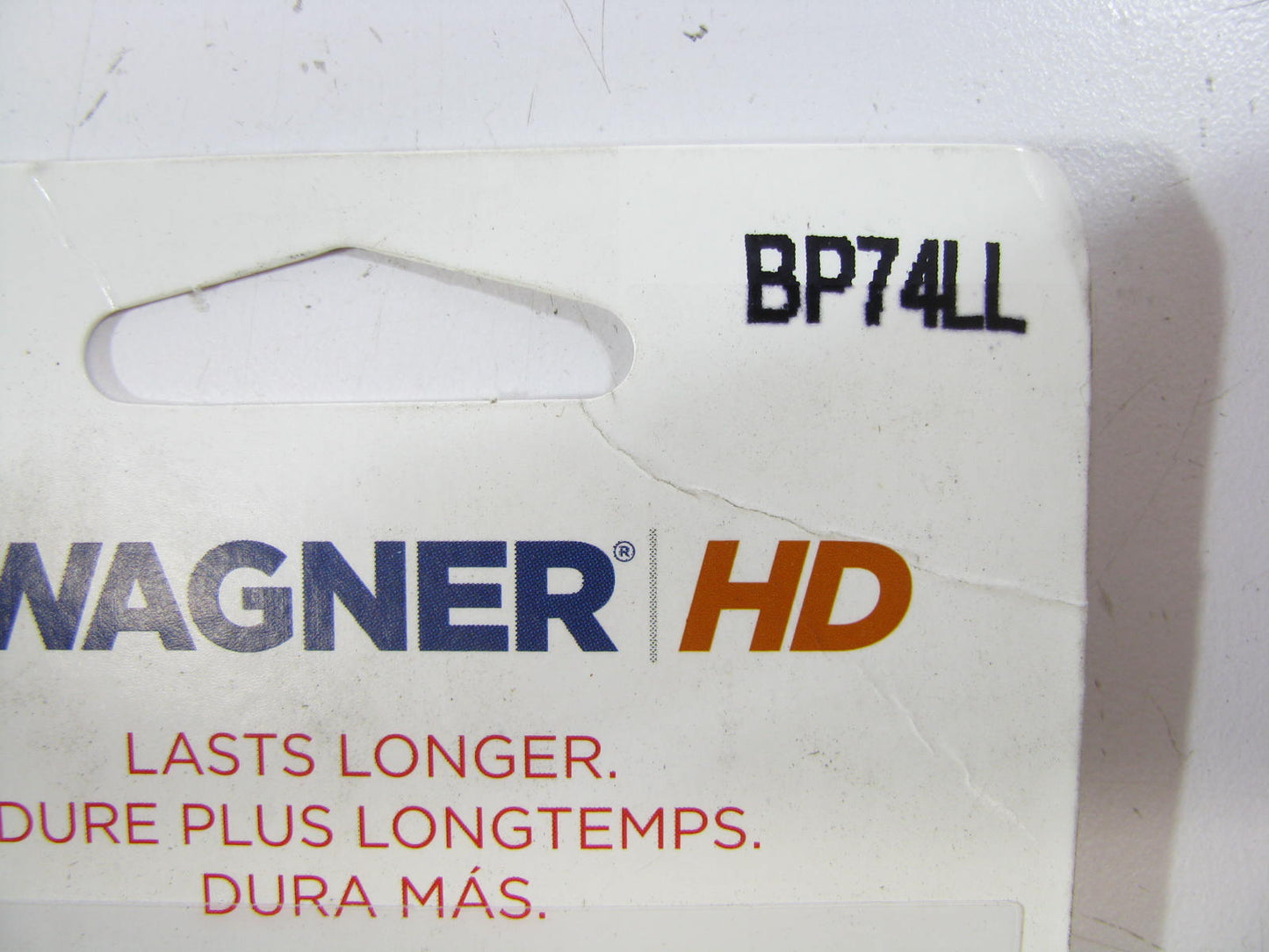 (2) Wagner BP74LL Long Life Wedge Minature Light Lamp Bulbs