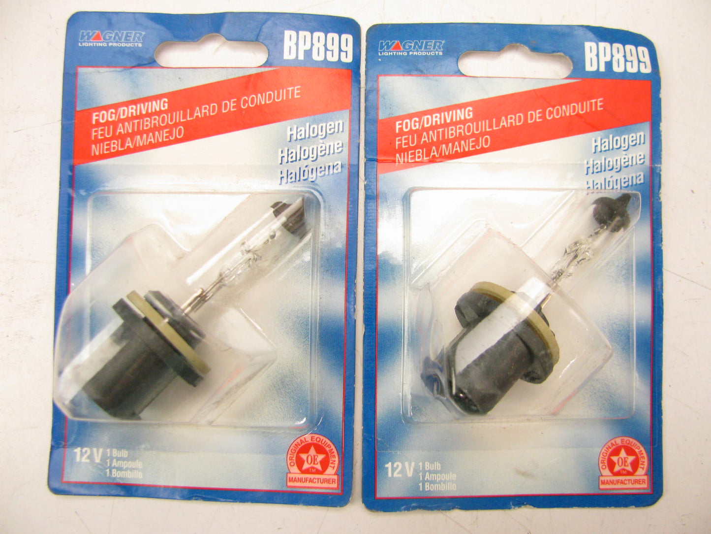 (2) Wagner BP899 Halogen Fog Light Lamp Bulb