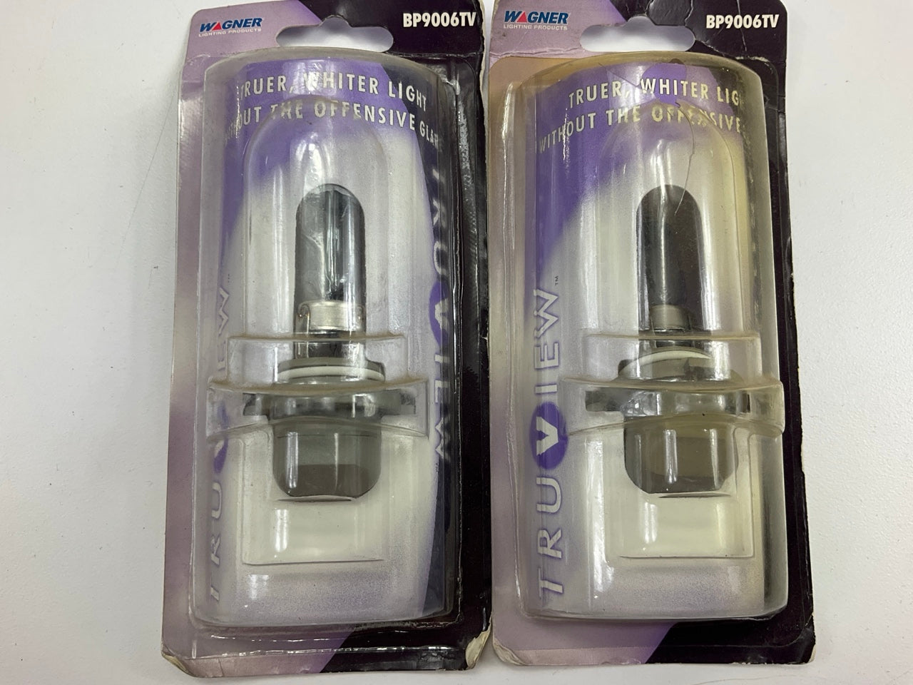 Wagner BP9006TV TruView Headlight Lamp Light Bulb #9006 - PAIR