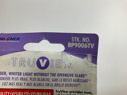 Wagner BP9006TV TruView Headlight Lamp Light Bulb #9006