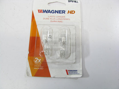 (2) Wagner BP916LL Side Marker Tail Parking Lamp Light Bulb