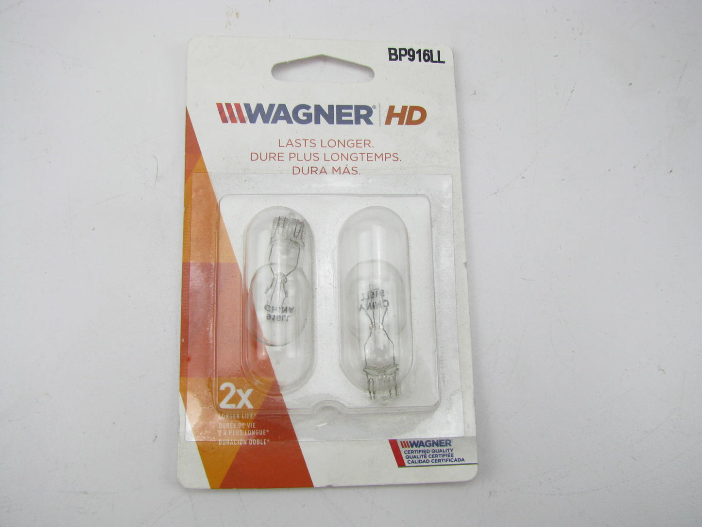 Wagner BP916LL Pair Of Light Bulbs - SideMarker/ Tail Light/ Courtesy Light