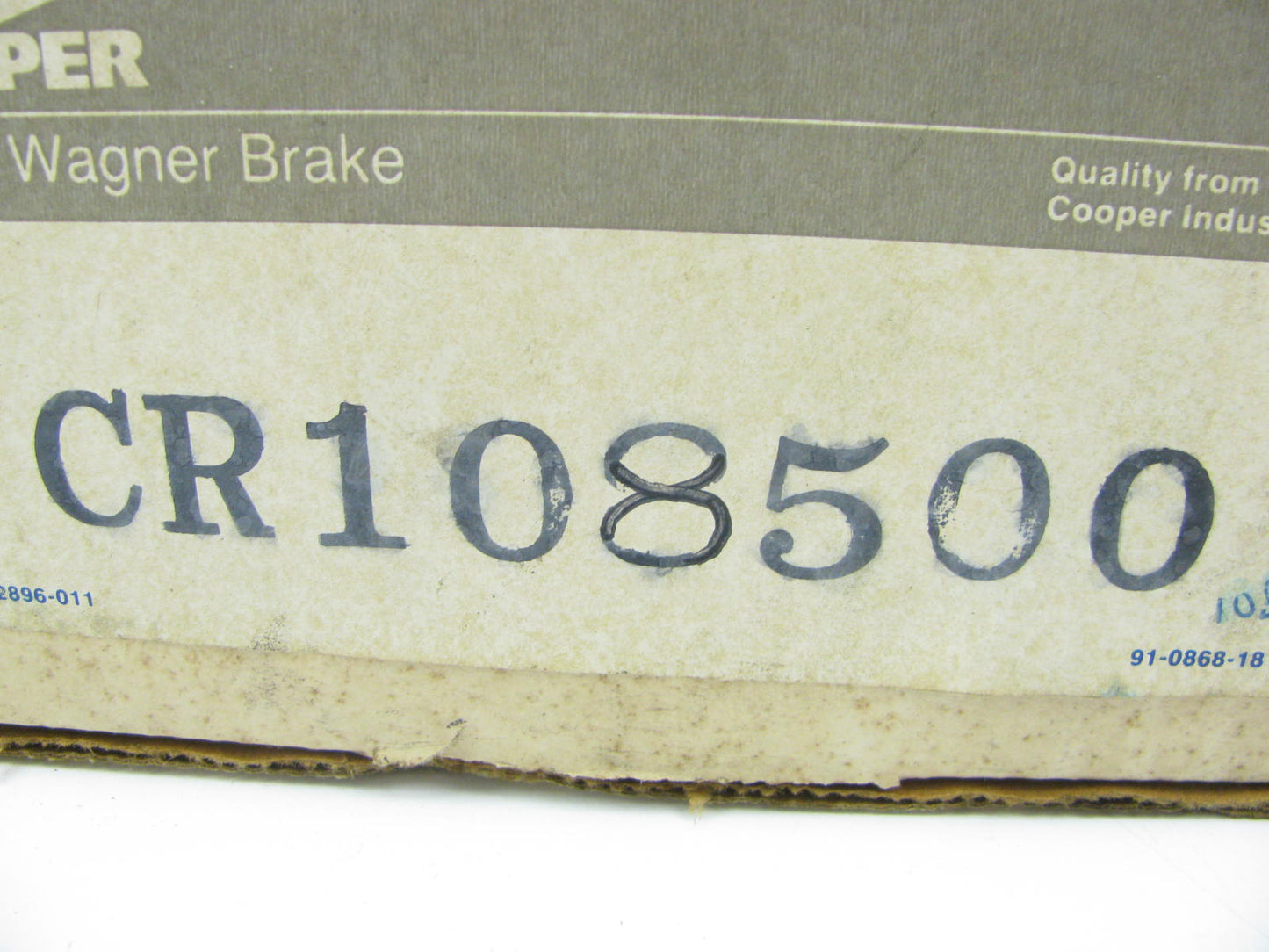 Wagner CR108500 Reman Front Right Disc Brake Caliper For 1984-1987 Honda Civic