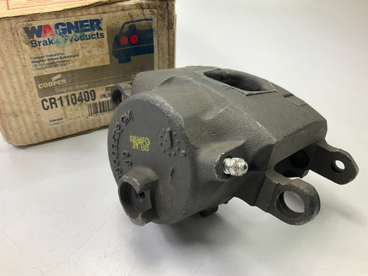 REMAN. Wagner CR110409 Front Left Disc Brake Caliper - MISSING HARDWARE