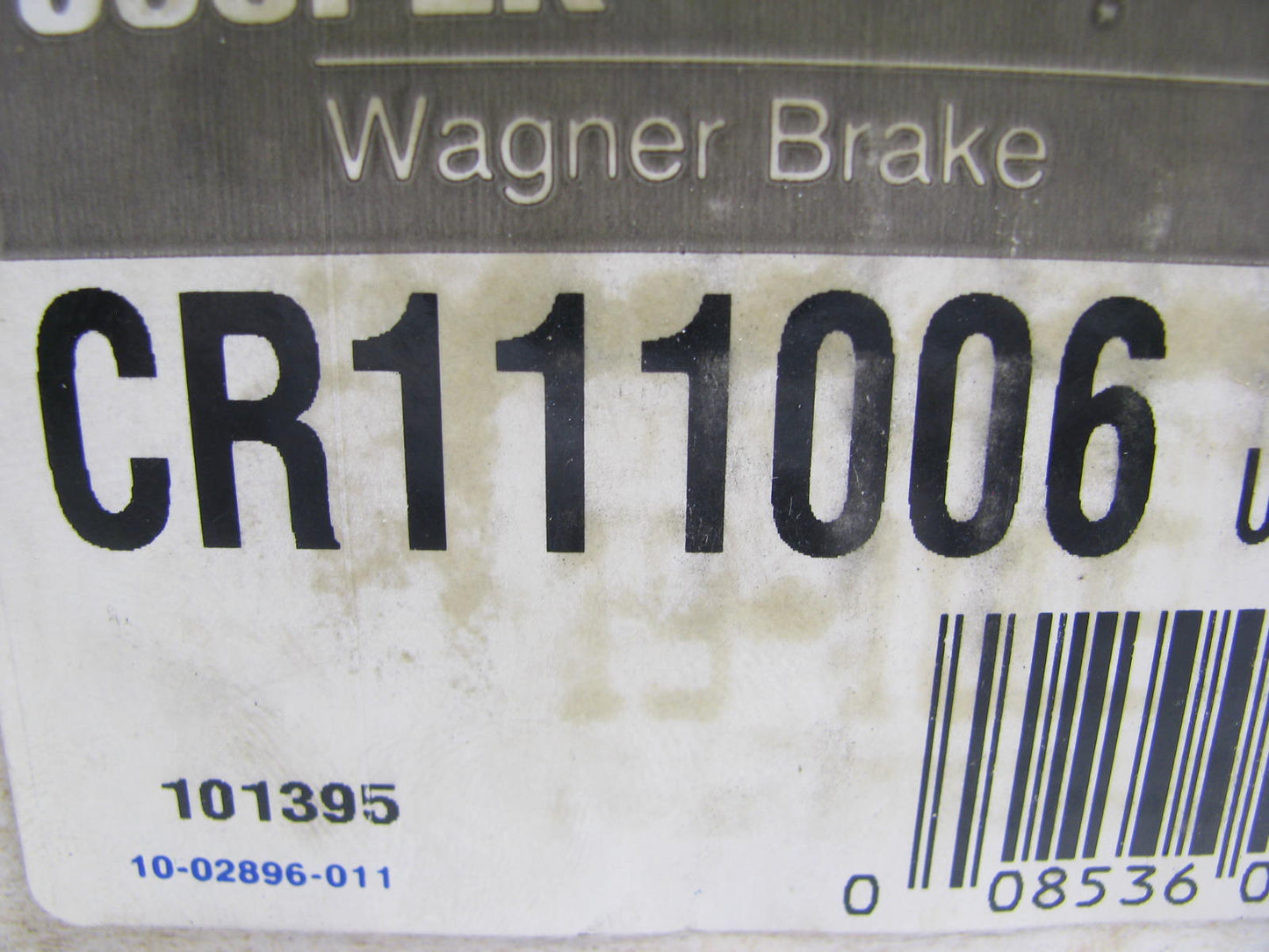 Wagner CR111006 Remanufactured Disc Brake Caliper - Front Left