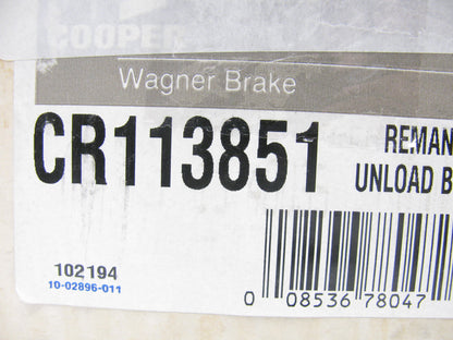 REMAN. Wagner CR113851 FRONT LEFT Brake Caliper