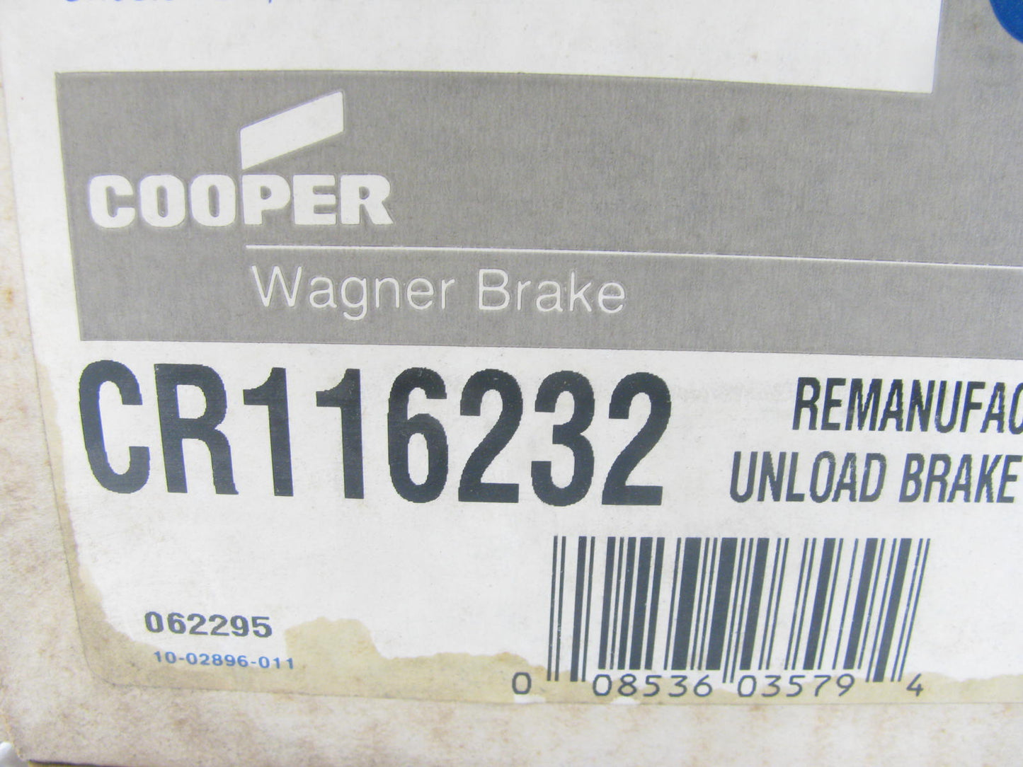 REMAN Wagner CR116232 FRONT LEFT Brake Caliper 87-88 Camry 90-91 Celica