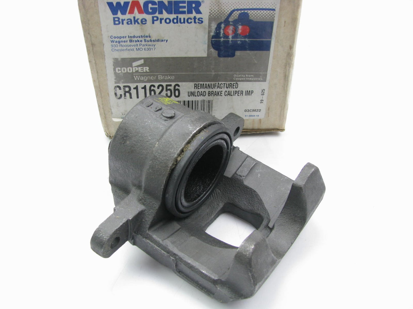 REMAN. Wagner CR116256 Front Left Disc Brake Caliper