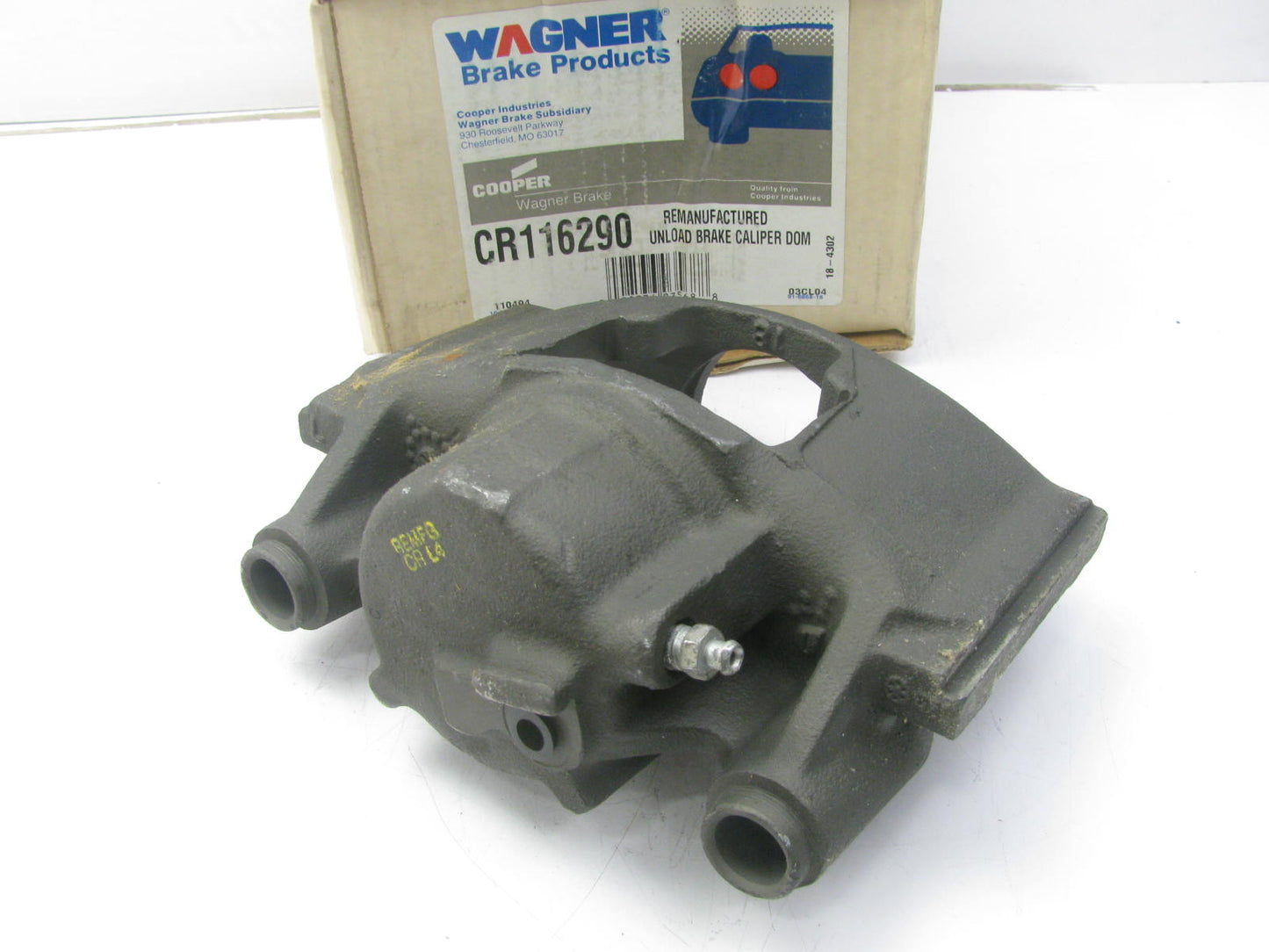 Wagner CR116290 Remanufactured Disc Brake Caliper - Front Left