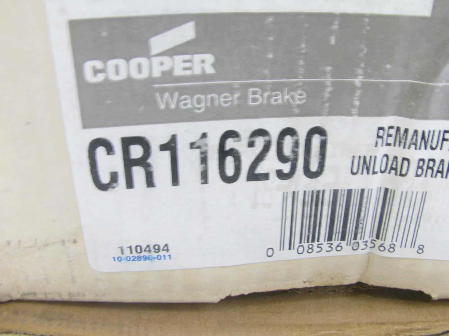 Wagner CR116290 Remanufactured Disc Brake Caliper - Front Left