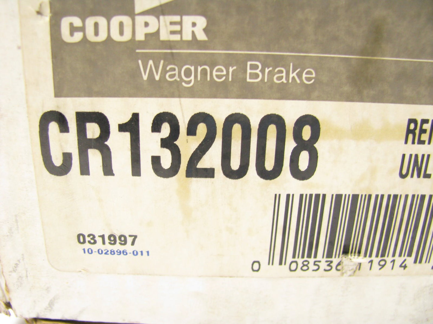 Reman Wagner CR132008 FRONT RIGHT Brake Caliper 1986-1993 Bronco E-150 F-150