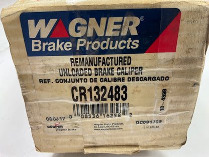 REMAN. Wagner CR132483 Rear Right Brake Caliper For 1994-98 Jeep Grand Cherokee