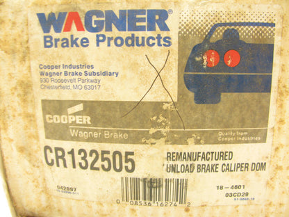 Wagner CR132505 Remanufactured Disc Brake Caliper - Front Left / Right