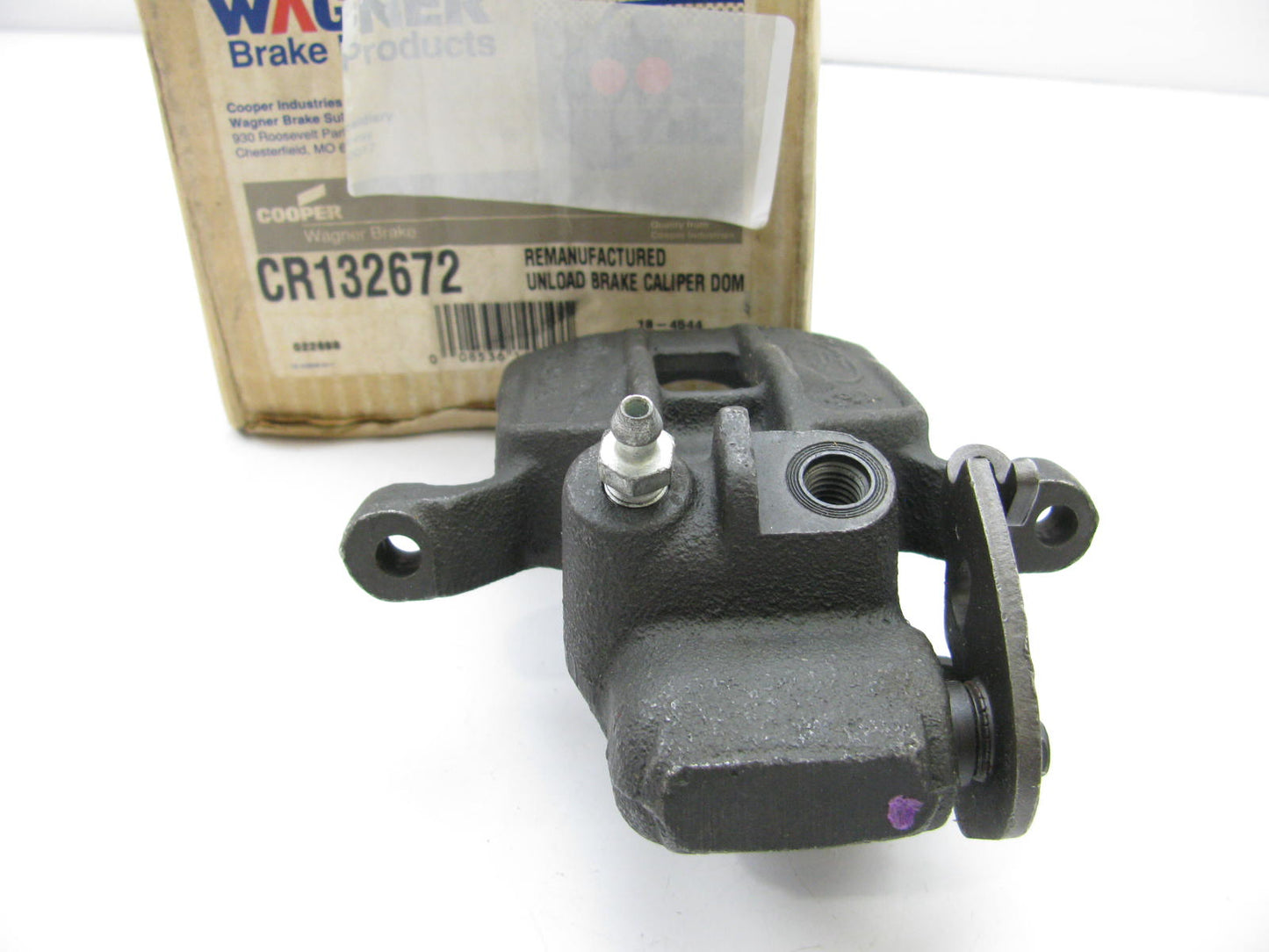 Wagner CR132672 Reman Disc Brake Caliper - Rear Right Passenger Side