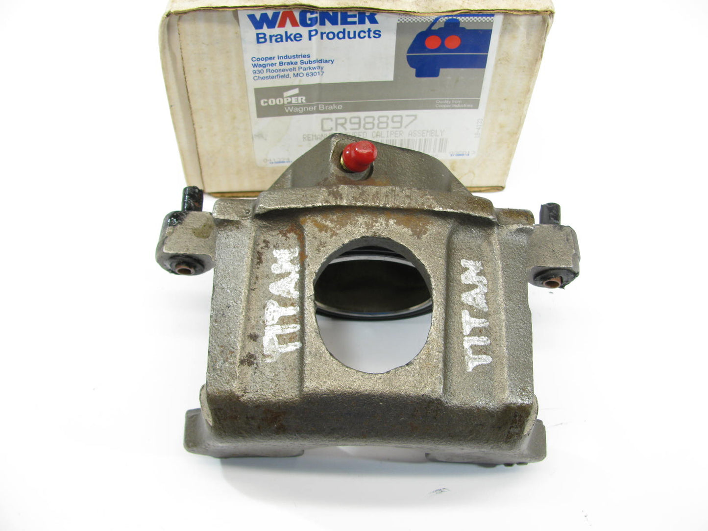 Wagner CR98897 Remanufactured Disc Brake Caliper - Front Left