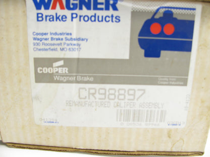 Wagner CR98897 Remanufactured Disc Brake Caliper - Front Left