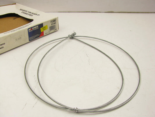 Wagner F101986 Parking Brake Cable - Intermediate