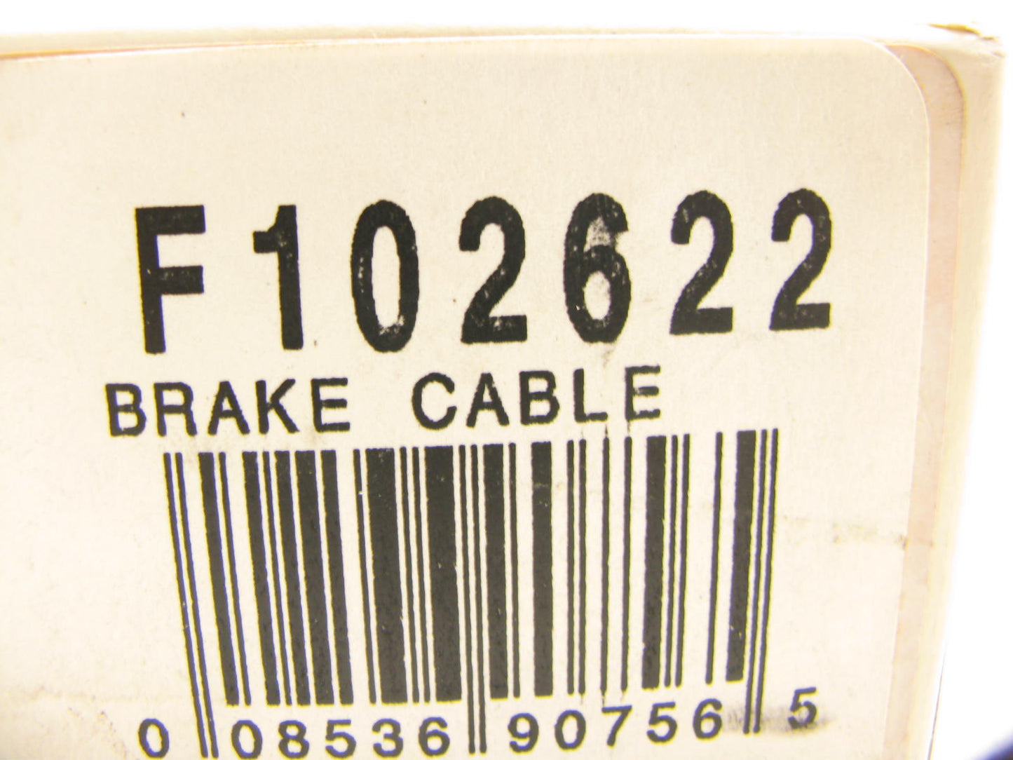 Wagner F102622 Parking Brake Cable - Rear Left / Right