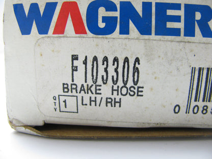 Wagner F103306 Brake Hydraulic Hose - Front Left / Right
